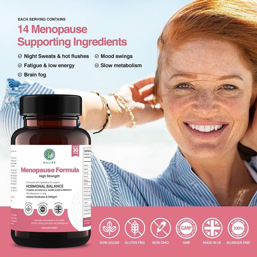 Mulier | Menopause Supplement UK | Natural Relief for Hot Flushes & Mood Swings