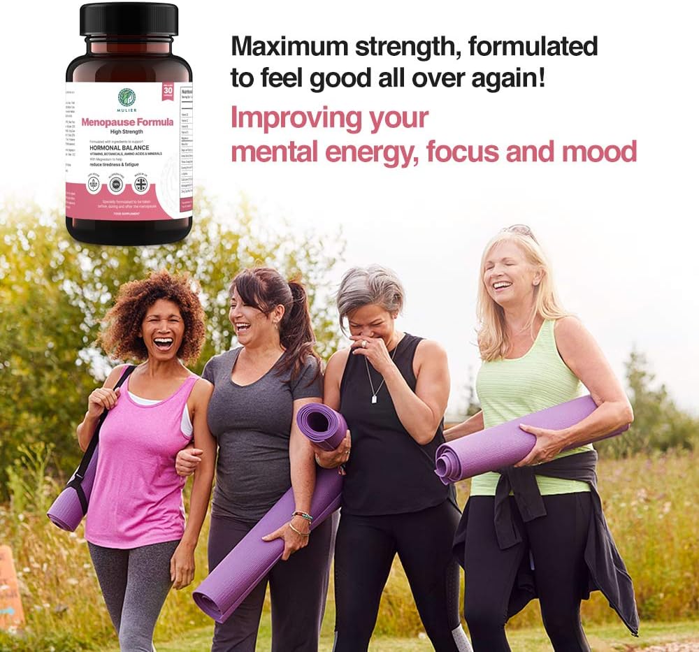 Mulier | Menopause Supplement UK | Natural Relief for Hot Flushes & Mood Swings